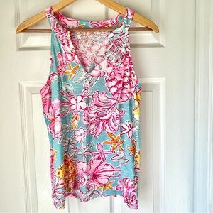 Lilly Pulitzer Arya Tank Top Lolita print
